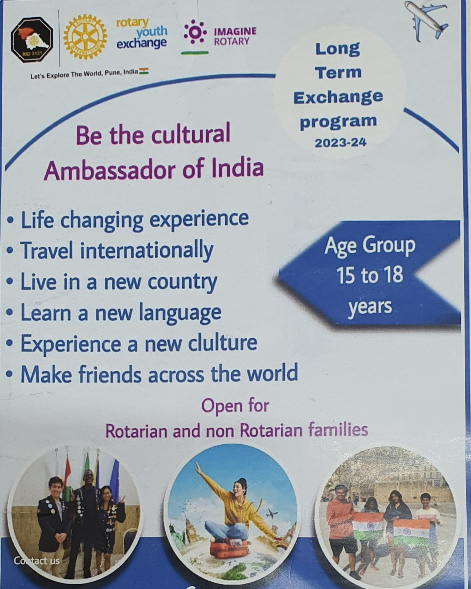 Rotary Youth Exchange Seminar by Rotary District 3131 on 2 April 2023